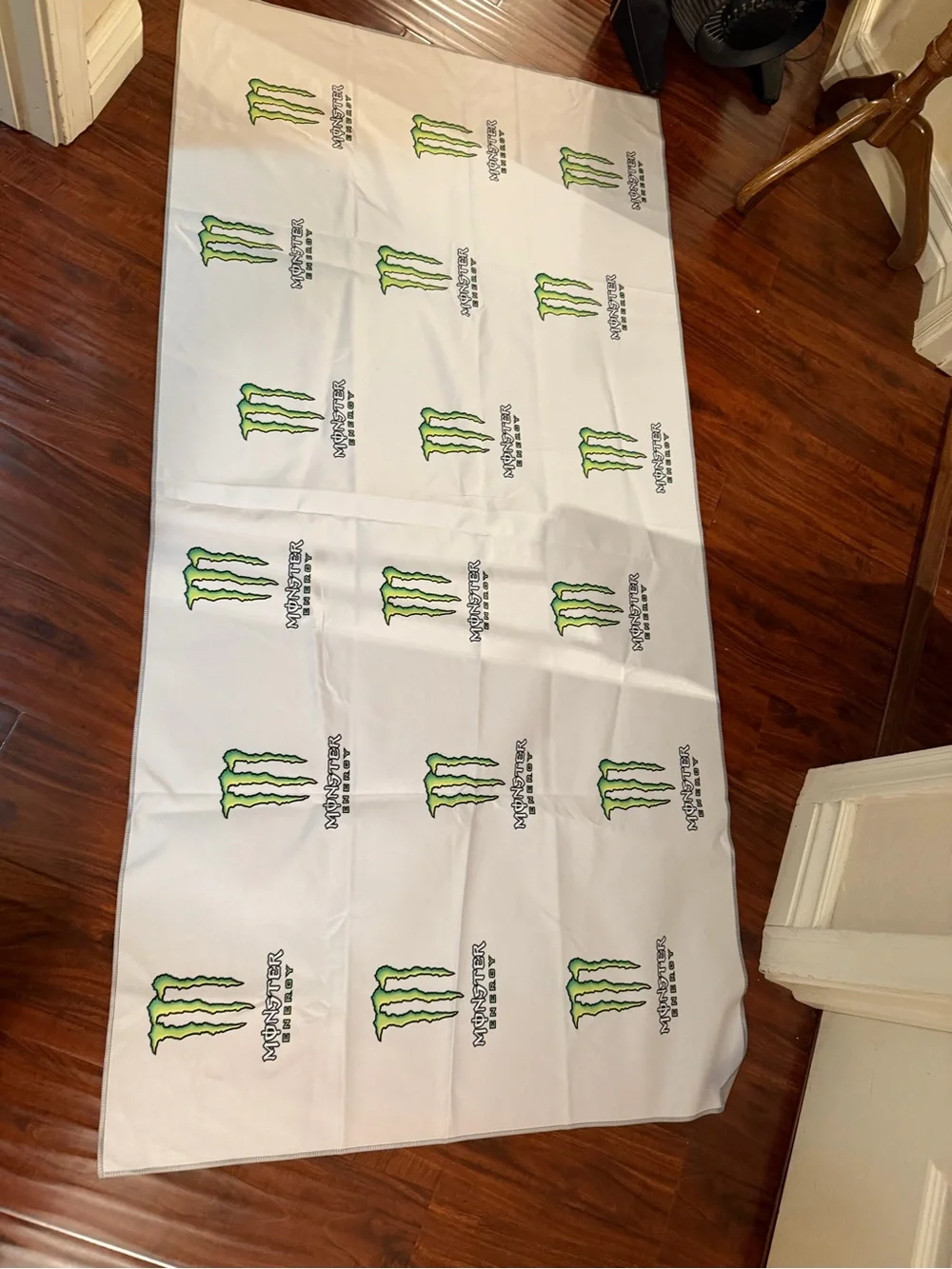 Monster Energy Logo Terry Throw towel